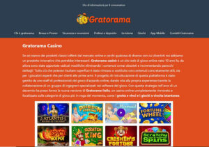 Recensione gratoramamobilecasino.com